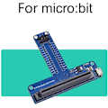 Miniatyrbild 2 av 5: T-typ förlängningsadapter för Microbit Breadboard Python Grafisk programmeringsgränssnitt för BBC Microbit