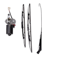Miniatyrbild 2 av 5: 1 Set DC12V 30W Universal UTV Elektrisk Torkarmotor Kit Vindrutetorkare för RZR 900
