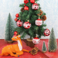 Miniatyrbilde 4 av 5: 9 Stykker Julekuler, 60mm Julekuledekorasjoner Dekor til Juletreet Uknuselige Røde Kuler Dekorative Hengende Kulepynt til Jul