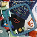 Miniatyrbilde 2 av 5: 5 stk Rektangulære Broderirammer Krysssting Syverktøy for Praktisk Kunst Håndverk, med Nål