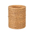 Miniatyrbillede 1 af 5: 1,0 mm Lysebrun Blomster Bindetråd Vikle Snøre Håndlavet Papir Jern Rattan til Blomsterbuketter (Længde: 210M)