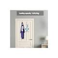 Miniatyrbillede 3 af 5: 4 stk. Over the Door-kroge, Heavy Duty Metal Single Over the Door-kroge, Hvide Over the Door-kroge, Over the Door-kroge til ophængning, Håndklæder, Badeværelse