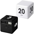 Miniatyrbillede 1 af 5: 2 stk. Kvadratiske Timere Gravity Sensor Flip Timer Køkken Timer til Tidshåndtering og Nedtælling 1-3-5-10, 15-20-30-60 Minutter