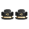 Miniatyrbilde 3 av 5: Hex Hub Extensions RC Messingavstandsstykker Hjul for Extension Drive Adapter TRX4 TRX6 Hjul (+3mm Tykkelse)