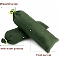 Miniatyrbillede 4 af 5: 8 stk. Canvas Sandbag Anti-Flood Liner Mod Sand Flooding Forbedrede Designs Falmer Ikke Til Afvanding Til Garage Butik Skole Station Bygningsfaktor