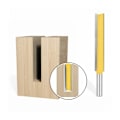 Miniatyrbillede 3 af 5: 3 stk. 8 mm skaft ekstra lange fræsere, træbearbejdningsfræser ekstra lang lige endefræser 8 mm 1/2\" 50 mm, 8 mm 1/2\" 63 mm, 8 mm 1/2\" 76 mm