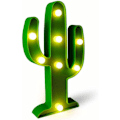 Miniatyrbillede 1 af 5: LED Kaktuslys, Fiesta Dekoration Lys, Sød Kaktus Natbord Lampe, Til Børneværelse, Soveværelse, Gave, Fest, Fiesta Festartikler, Have, Hjem