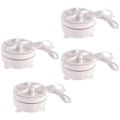 Miniatyrbillede 2 af 5: 4 stk. Mini USB Vaskemaskine To-vejs Roterende Turbine Bærbar Vaskemaskine til Sokker Underbukser til Rejser
