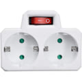 Miniatyrbillede 4 af 5: Biplite 16A med afbryder Hvid - Hvid