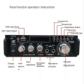 Miniatyrbild 5 av 5: Bt-298a 600w Hemförstärkare Ljud Bluetooth Förstärkare Subwoofer Hemmabio Ljudsystem Förstärker