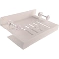 Miniatyrbilde 4 av 5: Skrivebordsoppbevaring, Hengende skrivebordsoppbevaring, Under skrivebordsoppbevaring, Laptop Holder, Tablett Oppbevaring, Laget av stål, Bæreevne 3 kg
