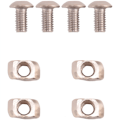 Miniatyrbillede 4 af 5: 2020 V-rille aluminiumsprofil, X-formet synkront bælte, strammer, sæt til -3 -10/10S 3D-printer tilbehør dele sort