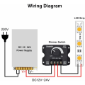 Pikkukuva 4 / 5: LED-himmenninohjain 12V 24V 30A PWM-himmennin 360W LED-nauhoille tai LED-valolle