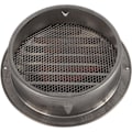 Miniatyrbillede 3 af 5: Ventilationskanal Dæksel, 304 Rustfrit Stål Luftventilation Dæksel Rundt Udstødningskanal Grillhætte til Køkken Soveværelse Badeværelse Kontor Ventilationssystem