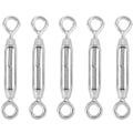 Miniatyrbilde 1 av 5: 304 rustfritt stål wire tau spenning øye og øye turnbuckle (5 stk)