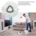 Pikkukuva 3 / 5: Rubberskin 5 kpl Vaihto Spin MOP Täyttöpäät Yhteensopiva Ocedarin ja Viledan Easywring 2-in-1 Turbo MOP Mikrokuitu MOP Matin kanssa Pyörivälle Trianille