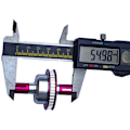 Miniatyrbilde 5 av 5: 38T metalltannet belte differensial oppgraderingsdeler for Sakura S XI XIS D4 D5 Ultimate DGS DGX DGXI DG5 DG7 DGW fjernkontrollbil