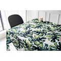 Miniatyrbillede 5 af 5: Dugdugsplanter Monstera Palm Grøn Blad Rektangulær Pastoral Haver Dug Vaskbar Pleje Resistent Plet Resistent (55 × 98in/140 × 250cm)