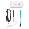 Miniatyrbillede 1 af 5: SP107E Bluetooth Smart APP LED-controller WS2811/2812B strimmel lysdæmper LED-musikcontroller