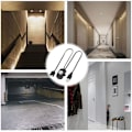 Miniatyrbillede 4 af 5: 5 stk. DC 5V/12V/24V USB PIR Infrarød Bevægelsessensor Switcher til LED Lysstrimmel Smart Krop Bevægelsessensor (B)