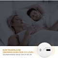 Miniatyrbillede 5 af 5: Kulmonoxidalarm LCD Display CO Detektor 85Db Alarm Kulmonoxid Sensor Kulmonoxid Detektor med Testknap Batteridrevet