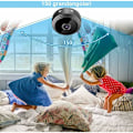 Pikkukuva 3 / 5: Mini Vako-kamera, 1080P Langaton Valvontakamera WiFi-tallennuksella, Pitkä Akku, Piilotettu Mikrofoni, Liikkeenilmaisin ja Yökuvaus