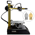 Miniatyrbilde 5 av 5: 3D-printerdyse, 0,4 mm MK8-dyse, 30 stk Ekstruder for 1,75 mm Filament 3D-printer med rengjøringsverktøy