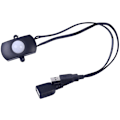 Miniatyrbild 3 av 5: 5 st DC 5V/12V/24V USB PIR Infraröd Rörelsesensorbrytare för LED-remsa Intelligent Kroppsrörelsesensor (A)