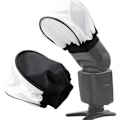 Miniatyrbillede 2 af 5: 1X Universal Softbox Diffuser til DSLR-kameraer, Flash Light Speed ​​Lights Mini Portable Soft Box