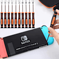 Miniatyrbillede 3 af 5: Professionelt Nintendo Switch skruetrækkersæt 21 i 1 Gaming reparationsværktøj med Triwing til Nintendo Switch Lite JoyCon 3DS DS NDS NES GBA Wii U Xb