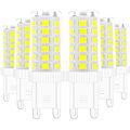 Miniatyrbild 1 av 5: G9 LED-lampor, 5W motsvarande 40W halogenlampa Vit 6000K Flimmerfri Energibesparande Ej dimbar (6-pack) [Energiklass E]