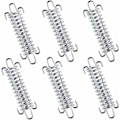 Miniatyrbilde 1 av 5: 6 stk Markise Stål Fjær, Telttoustreng Strammer, Heavy Duty Tau Strammer, Utendørs Camping Høy Styrke Sving Fjær for Campingtelt For Presenninger
