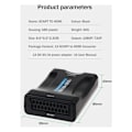 Miniatyrbilde 3 av 5: Promosjons-spenningsomformer - Scart til HDMI 1080P 60Hz Scart-adapter Plug and Play Analog til Digital Konverter Audio Video Box Adapter..