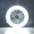 Miniatyrbilde 5 av 5: Takviftelampe liten E27 30W lydløs justerbar LED-viftelampe for barnerom soverom 85265V