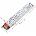 Miniatyrbillede 2 af 5: T8 220-240V AC 2x58W Bred Spændingsområde Elektronisk Forkobling Fluorescerende Lampe Forkoblinger Elektroniske Forkoblinger