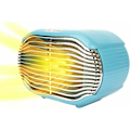 Miniatyrbillede 1 af 5: Skrivebordsvarmer 800W Mini Bærbar Elektrisk Blæser Keramik Personlig Varmer Opvarmning 2 Varmeindstillinger til Hjem, Kontor og Soveværelse Overophedningsbeskyttelse