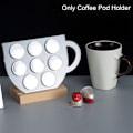 Miniatyrbild 5 av 5: Kaffe Kapselhållare Akryl Kapselhållare Kaffe Förvaring Kapselhållare