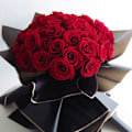 Miniatyrbild 3 av 5: Blombuketter Inslagning Papper för Mors Dag Wrap Vattentät Blomsterhandlare Papper Inslagning 20 Ark Bourgogne