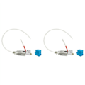 Miniatyrbillede 1 af 5: 2X 3D-printerdele til Vyper 0,4 mm dyse 24V langdistancevarmer J-hoved ekstruder med kølelegeme Hotend