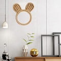 Pikkukuva 4 / 5: Rattan-kehyskoriste seinäkehykset koristekehys, ripustettava kehys seinäkoriste, ei sisälly