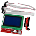 Miniatyrbillede 2 af 5: 3D Printer Kit til Ramps1.4 Kontrolkort + Opgraderet Bundkort 2560 R3 LCD 12864 DRV8825 Driver med Varme