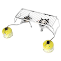 Miniatyrbillede 3 af 5: COOLCAMP Udendørs Camping Forlænget Rustfrit Stål Brænder Rack Foldbar Bærbar Gryde Rack Hylde Beslag Afløb Rack Grill Rack