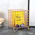 Miniatyrbillede 4 af 5: Kaffe Kapselholder Jern Opbevaringskurv til Kapsler Pods Kontor Cafe Køkken Organizer Opbevaringshylde-Sort