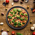 Miniatyrbillede 2 af 5: 2X 13 Tommer Non-Stick Pizza Pan, Bageværktøj Rund AU Stål Bakke Form til , Restaurant