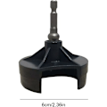 Miniatyrbild 2 av 5: Snabb Stickad Ström Adapter Stickmaskin Vevarm Adapter Med Hex Stålbit Stickbräda