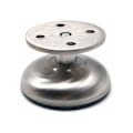 Miniatyrbilde 3 av 5: Sett med 4 justerbare møbelbein, 3,8 cm lange, ekstra tykke, laget av rustfritt stål, sofa møbelstøttebein, baderomsskap støttebein