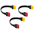 Miniatyrbillede 1 af 5: 3X Ny Obd Obd2 Forlængerkabel Stik til Launch X431 V / Easydiag 3.0 Mdiag Golo Main 16Pin