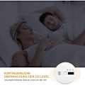 Miniatyrbillede 5 af 5: Kulmonoxidalarm LCD Display CO Detektor 85Db Alarm Kulmonoxid Sensor Kulmonoxid Detektor med Testknap Batteridrevet