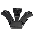 Miniatyrbild 3 av 5: 2X för Land Cruiser 100 Series 00-07 / LX570 08-15 LX470 01-07 Center Console Cup Holder Insert Divider