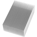 Miniatyrbillede 1 af 5: Stor Aluminium Køleplade Radiator Kølefinne til IC LED Effektforstærker